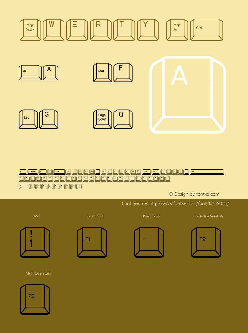 Qwerty PC Altsys Fontographer 4.1 22/09/95图片样张