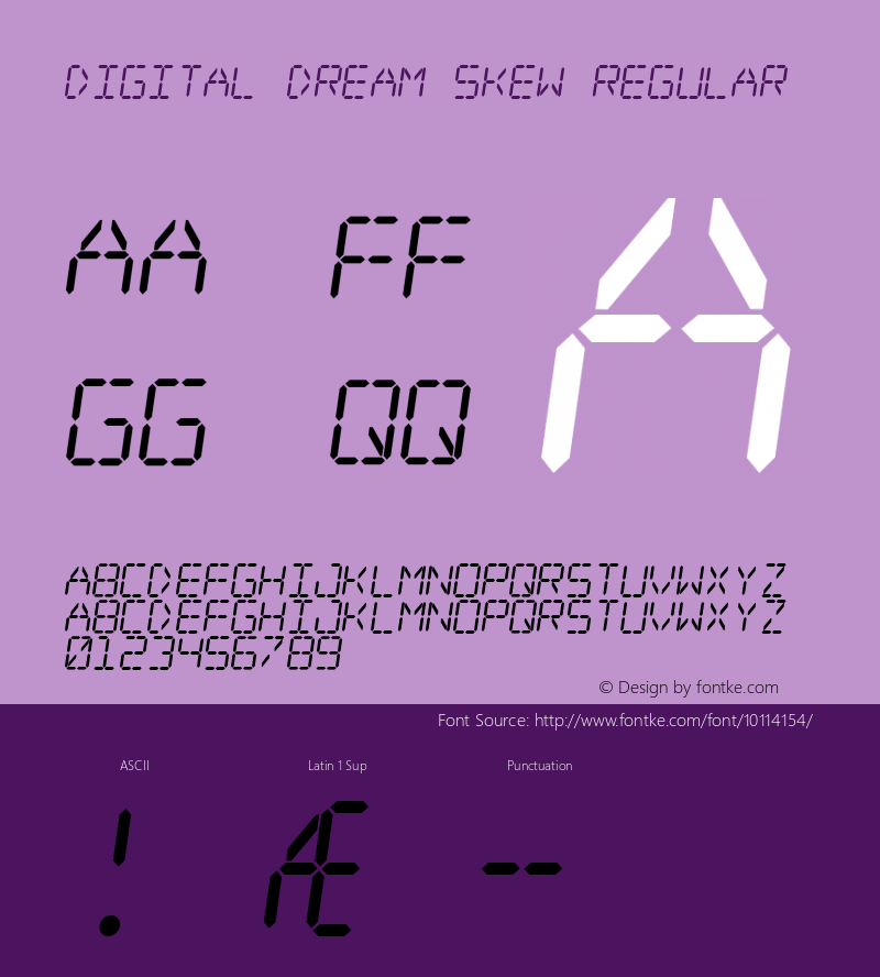 Digital dream Skew Regular 2图片样张