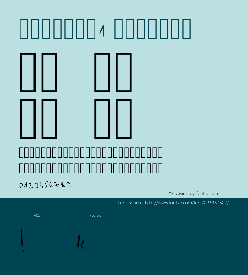 Michalg1 Regular Version 001.028图片样张