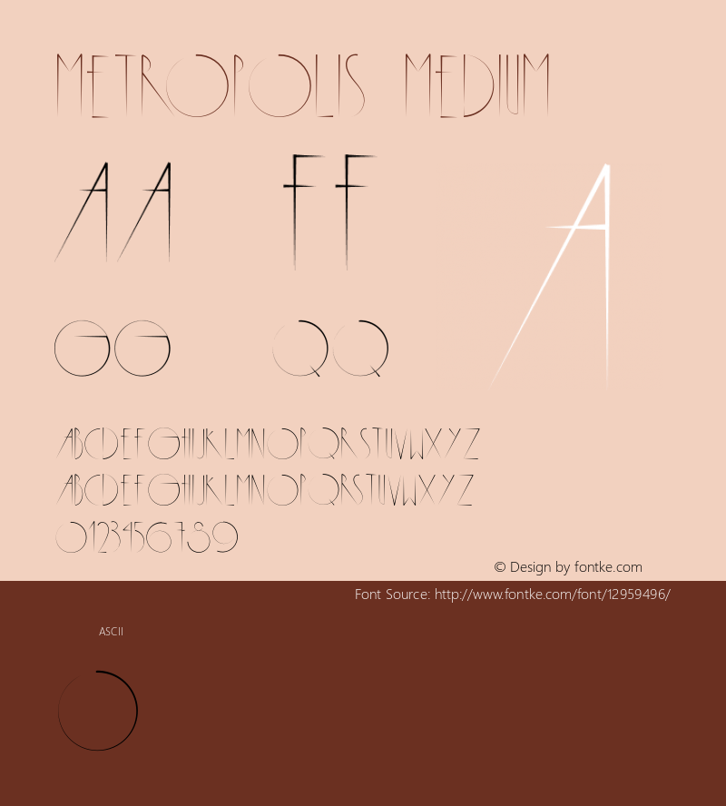 Metropolis Medium Version 001.000图片样张