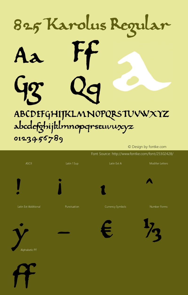 825 Karolus W00 Normal Version 1.00图片样张