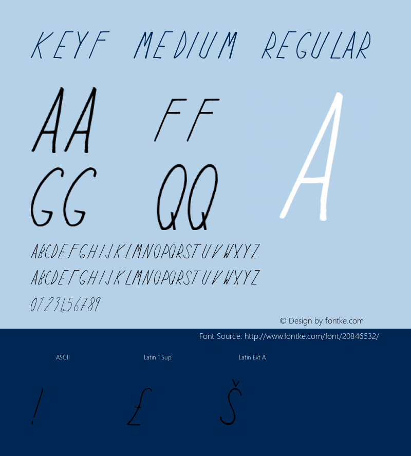 Keyf Medium Version 1.0图片样张