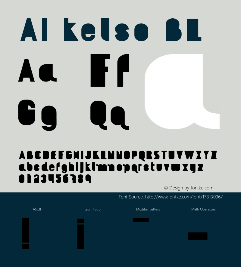 AI kelso BL Fontographer 4.7 9/16/07 FG4M­0000002045图片样张