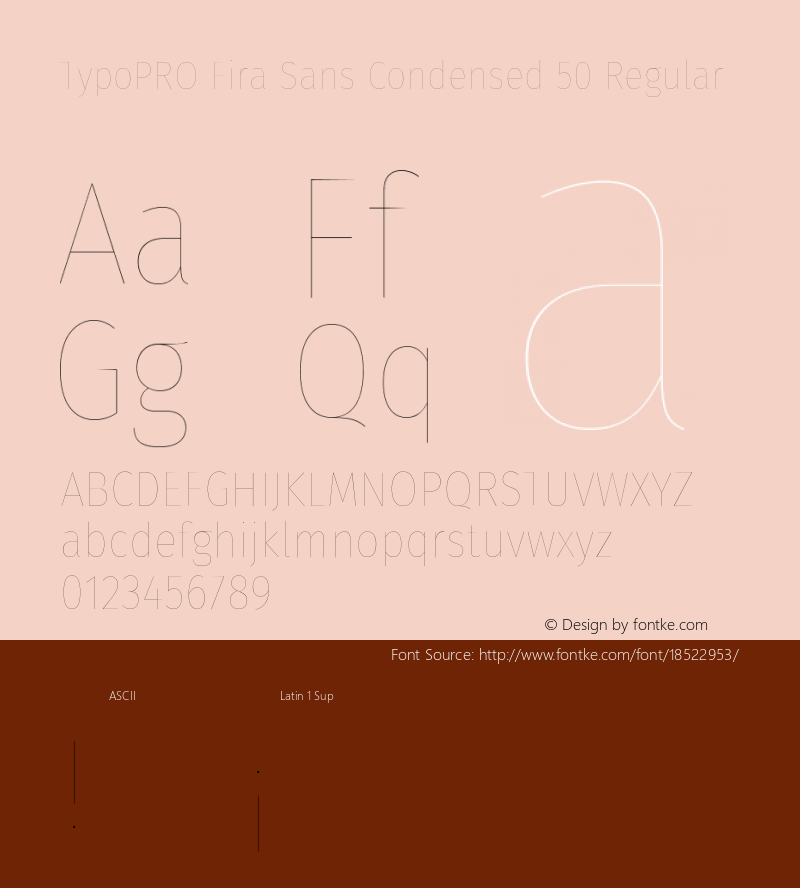 TypoPRO Fira Sans Condensed 50 Regular Version 4.203;PS 004.203;hotconv 1.0.88;makeotf.lib2.5.64775图片样张