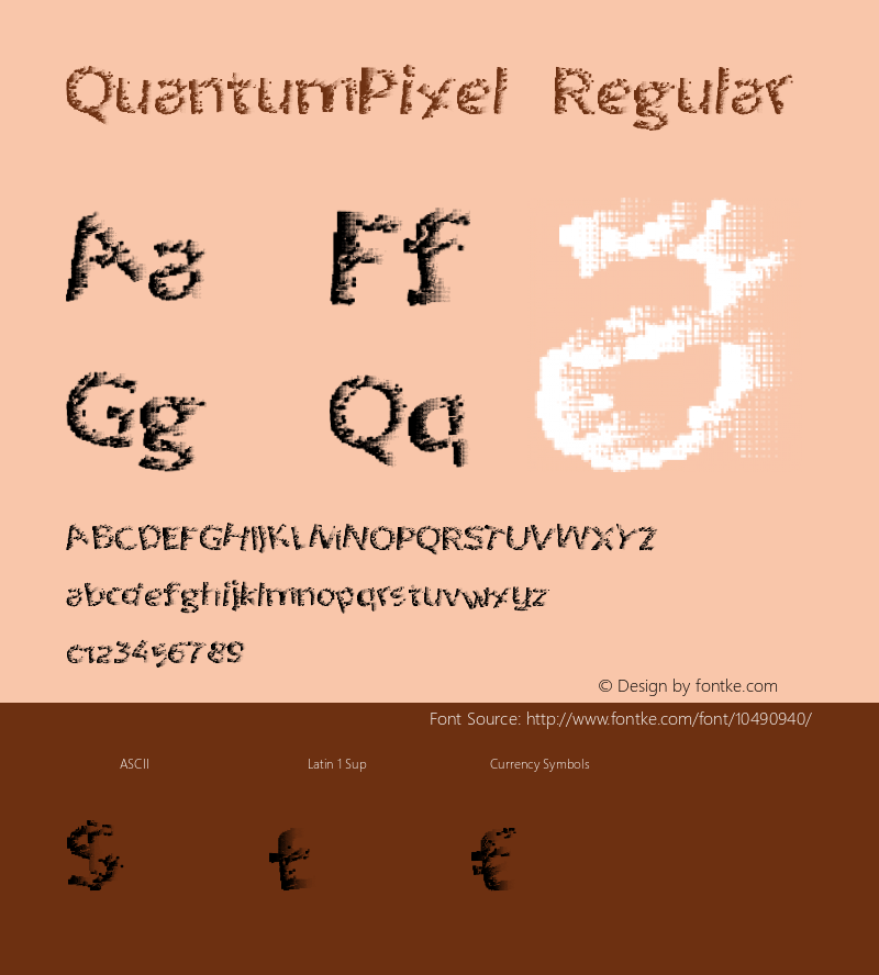 QuantumPixel Regular Version 1.00 June 25, 2013, initial release图片样张