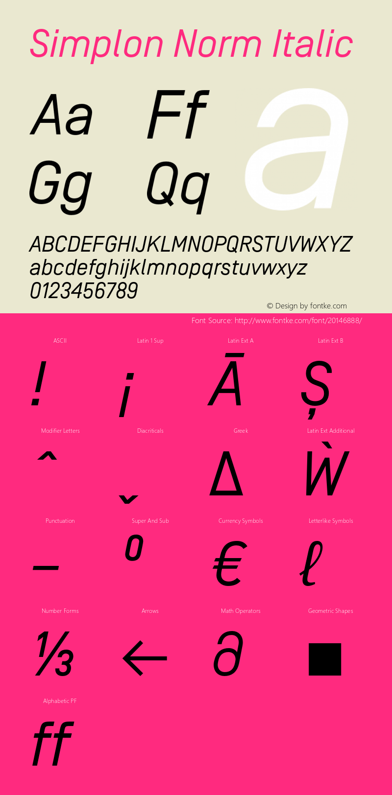 SimplonNorm-Italic 2.003图片样张