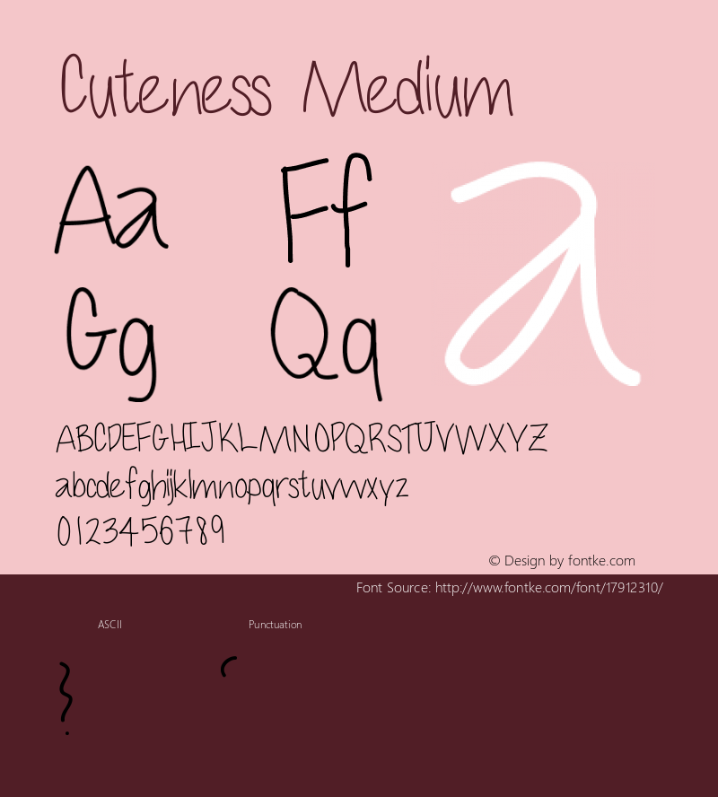 Cuteness Medium Version 001.000图片样张