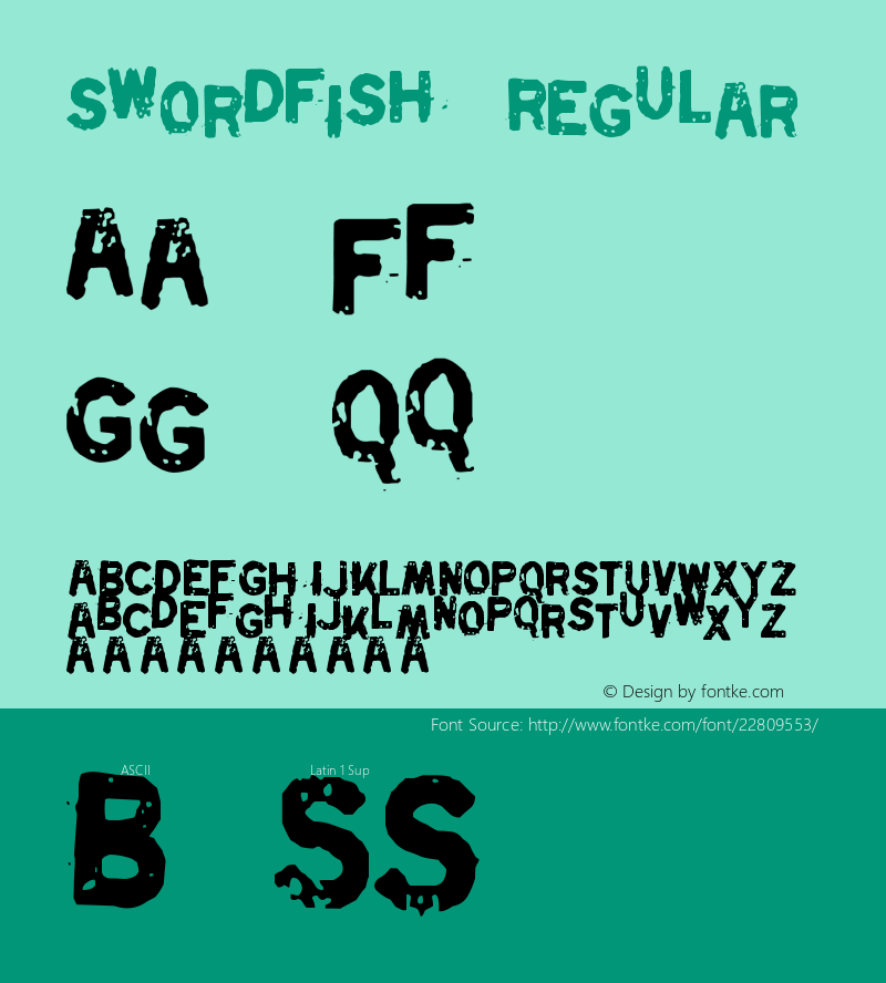 Swordfish 图片样张