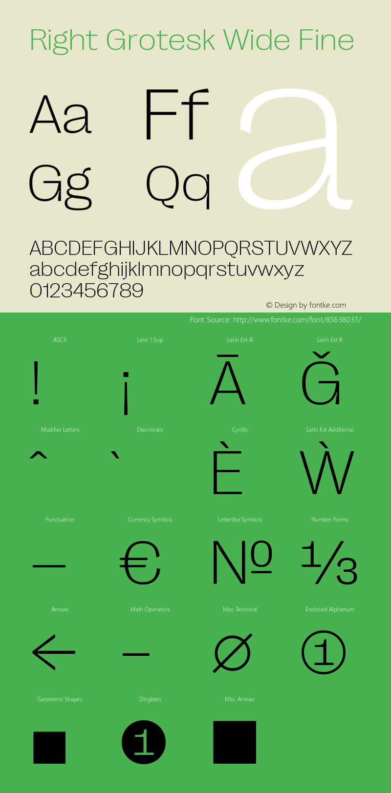 Right Grotesk Wide Fine Version 2.500图片样张