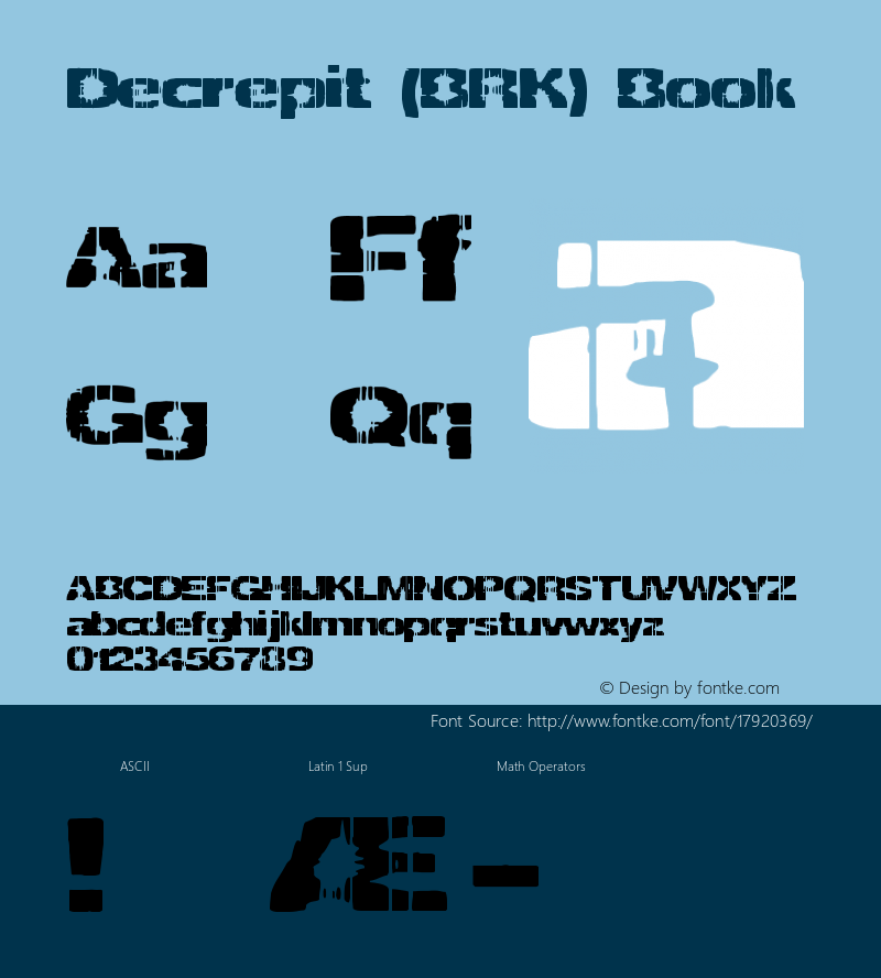 Decrepit (BRK) Book Version 2.20图片样张