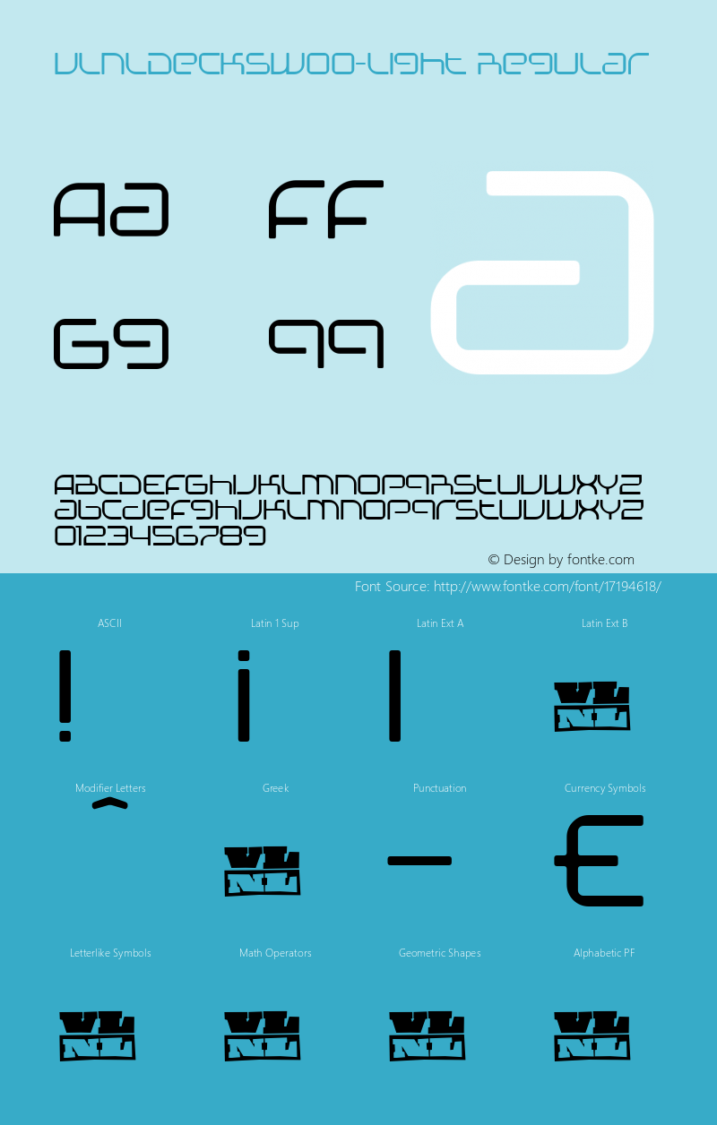VLNLDecksW00-Light Regular Version 1.00图片样张