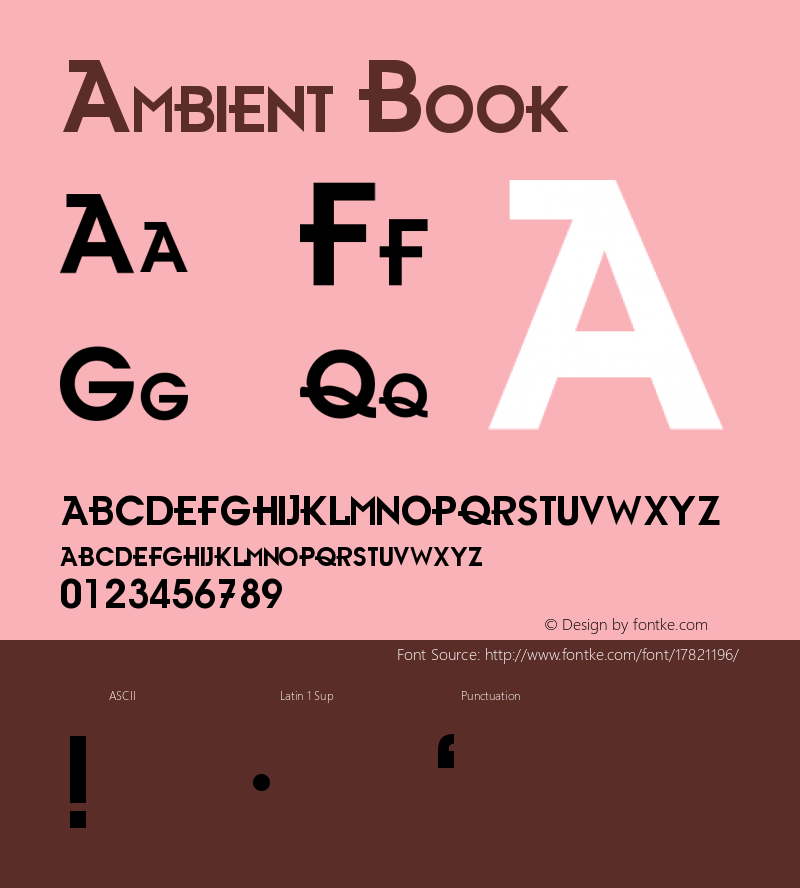 Ambient Book Version 001.000图片样张