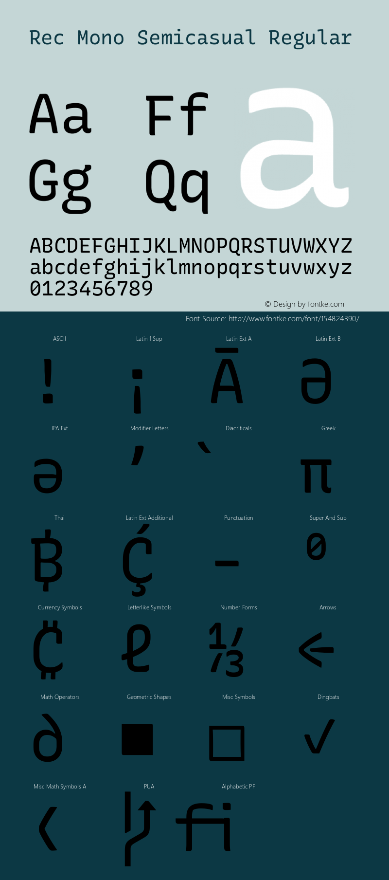 Rec Mono Semicasual Version 1.074图片样张