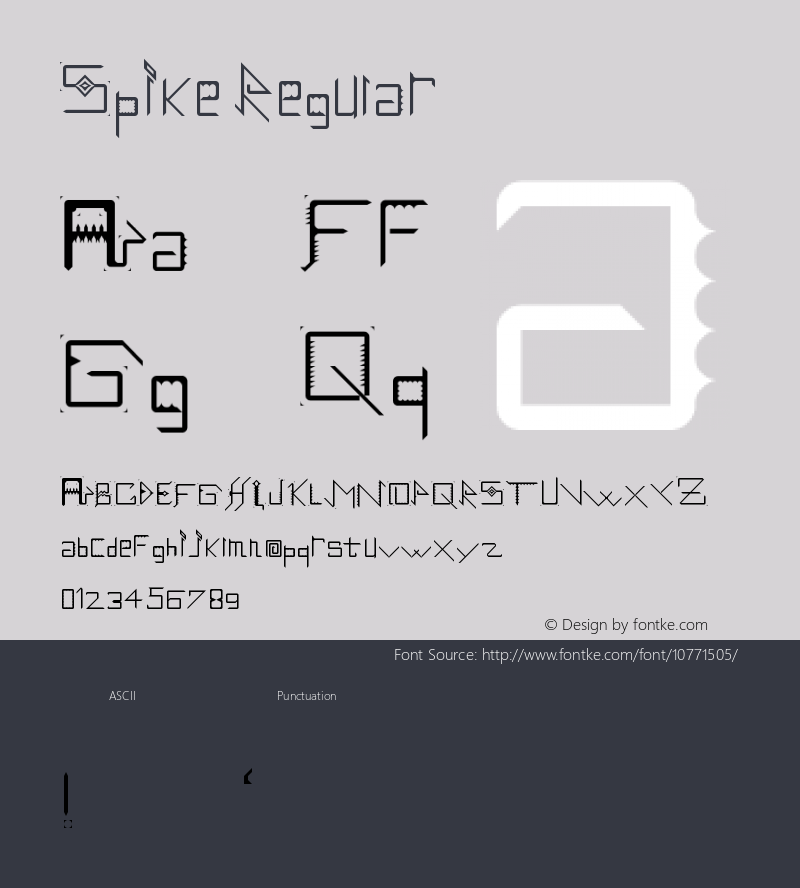 Spike Regular Version 1.0图片样张