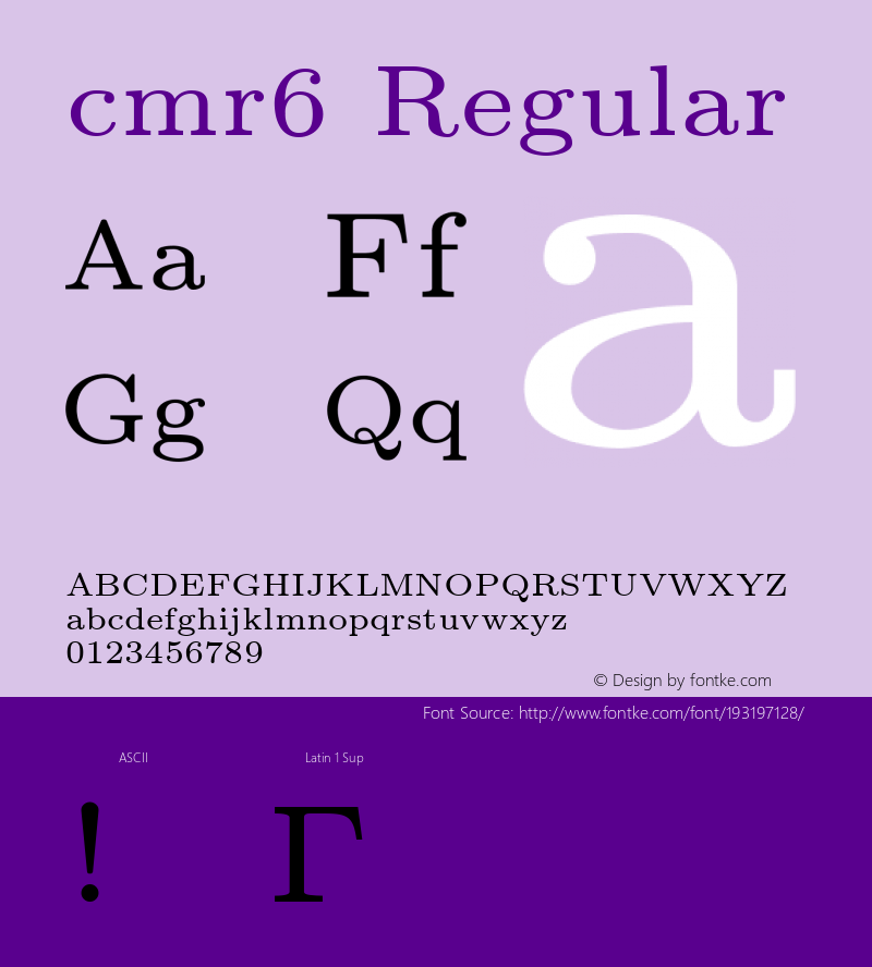 cmr6 1.1/12-Nov-94图片样张