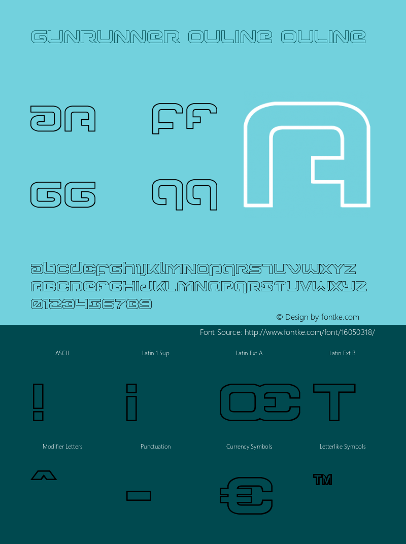 Gunrunner Ouline Ouline Version 1.0; 2016图片样张