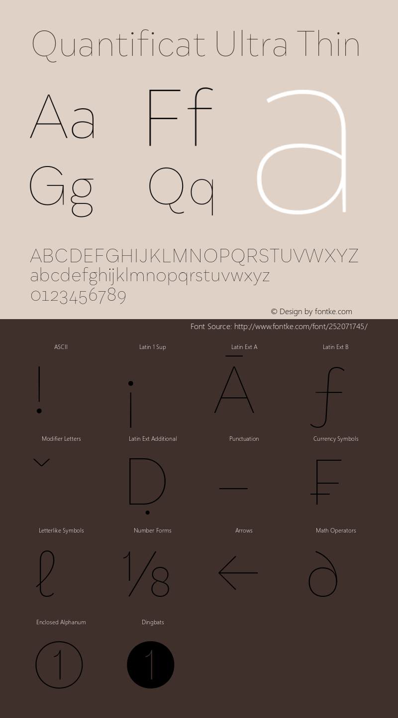 Quantificat Ultra Thin Version 1.000;Glyphs 3.1.2 (3151)图片样张