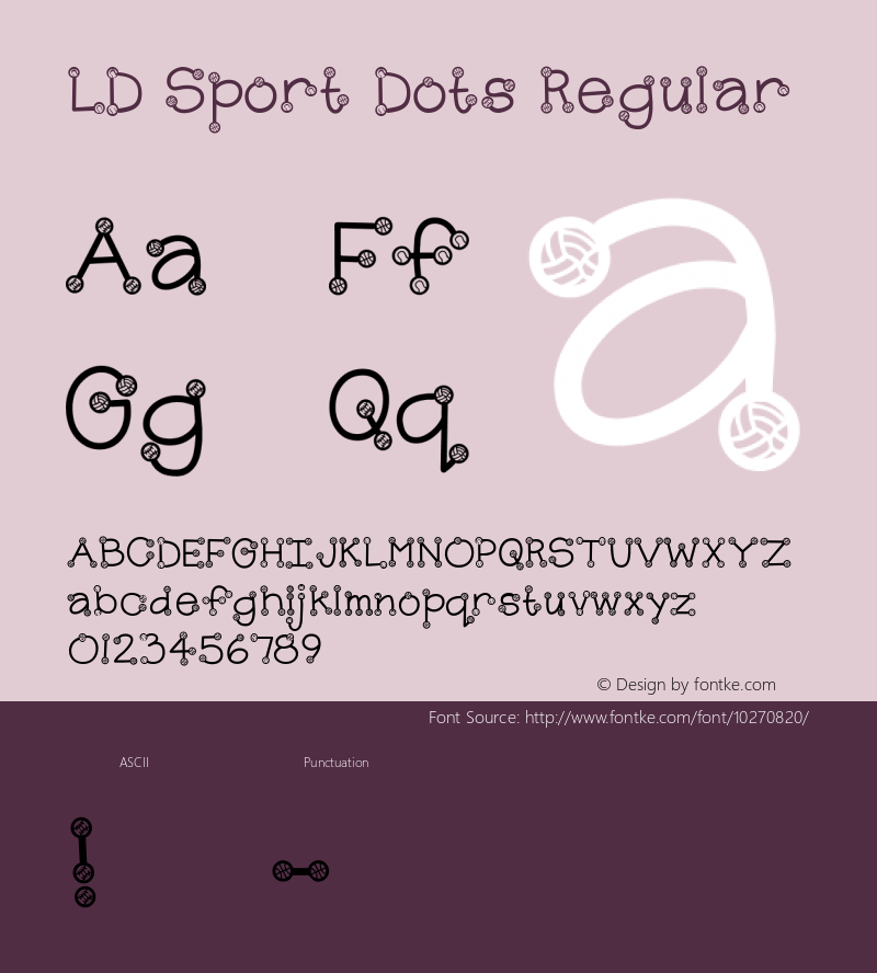 LD Sport Dots Regular 7/31/2001图片样张