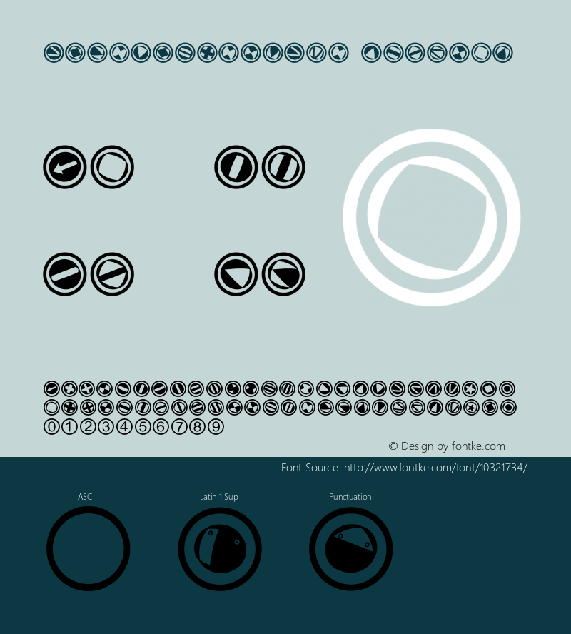 TypoSymbolsTwo Regular 1.0  2006-08-23图片样张