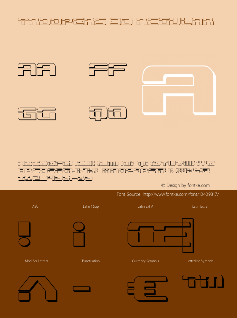 Troopers 3D Regular 001.000图片样张