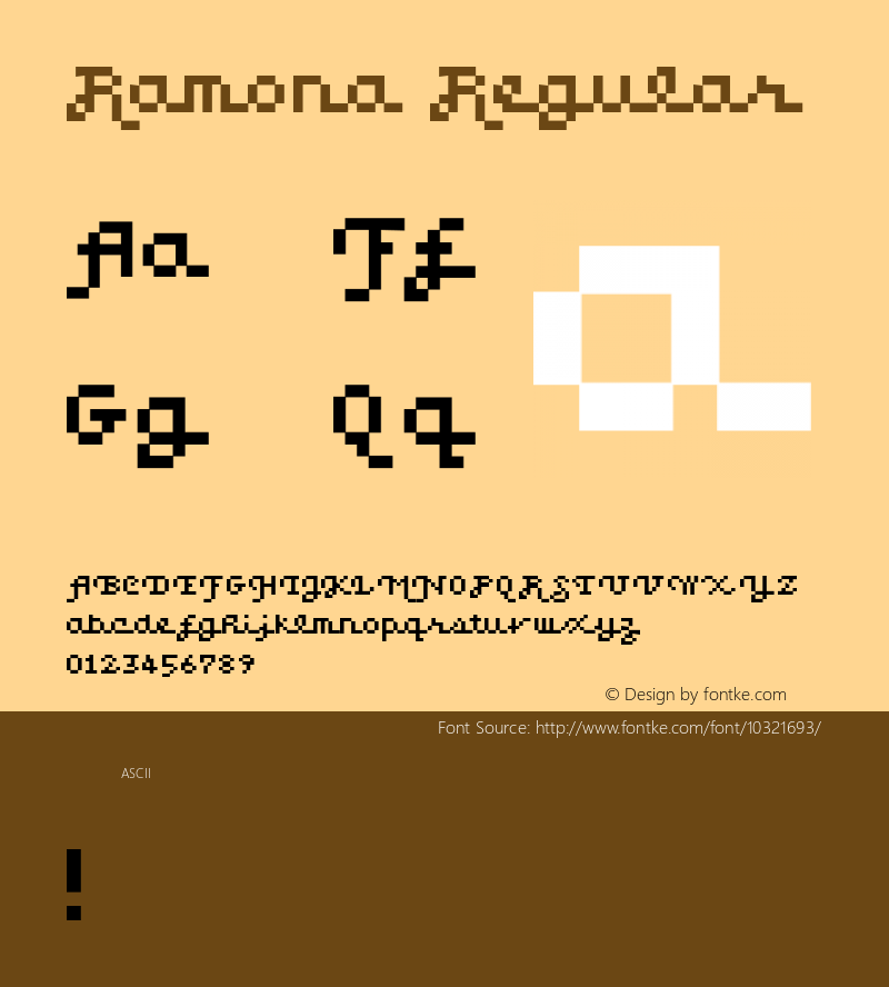 Ramona Regular Version 001.000图片样张