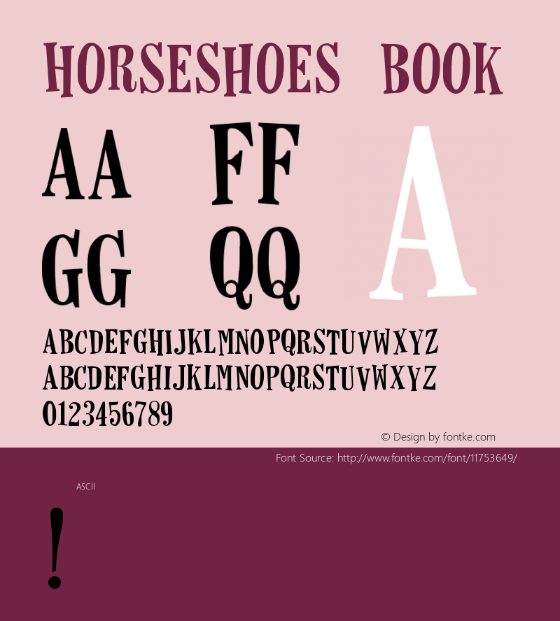 Horseshoes Book Version 1.000图片样张