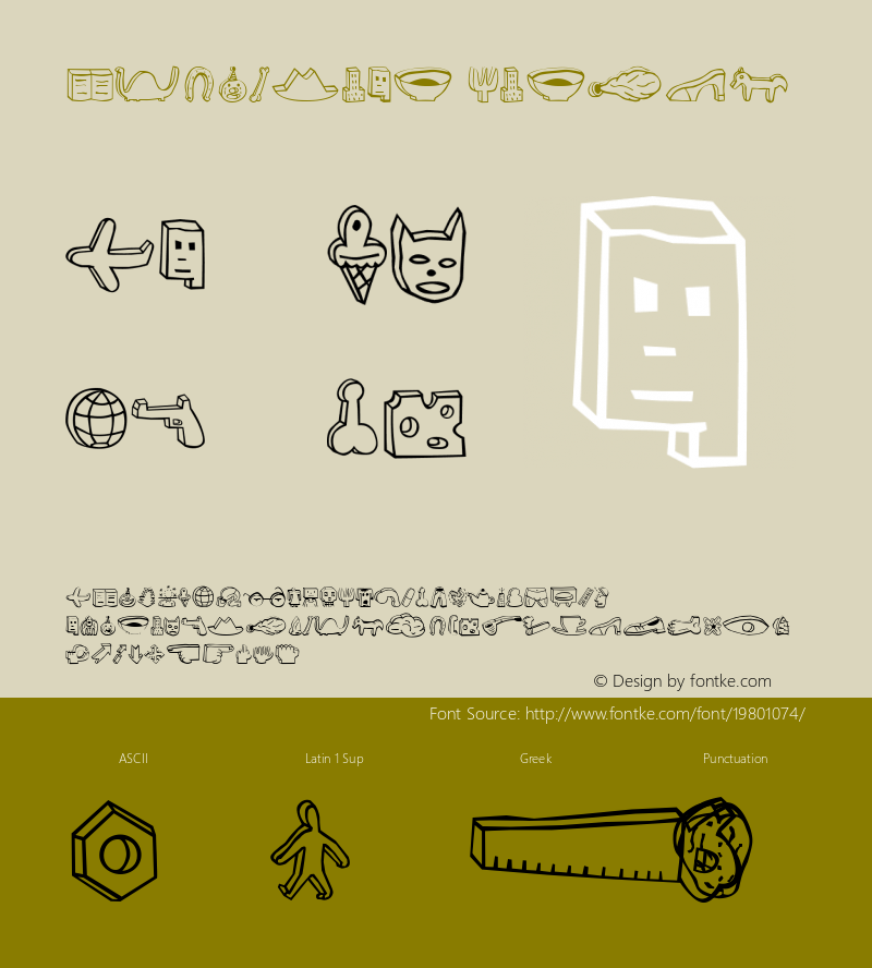 BlockheadIllustPlain Version 001.000图片样张