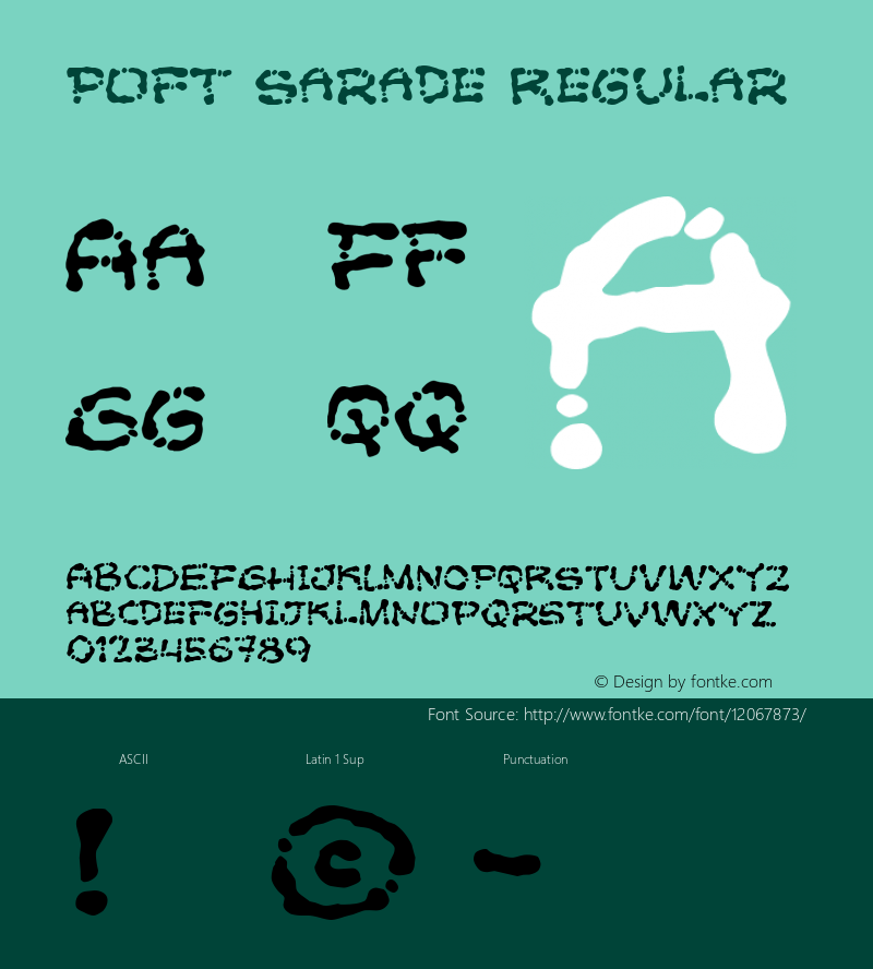 Poft Sarade Regular 1, 2003图片样张