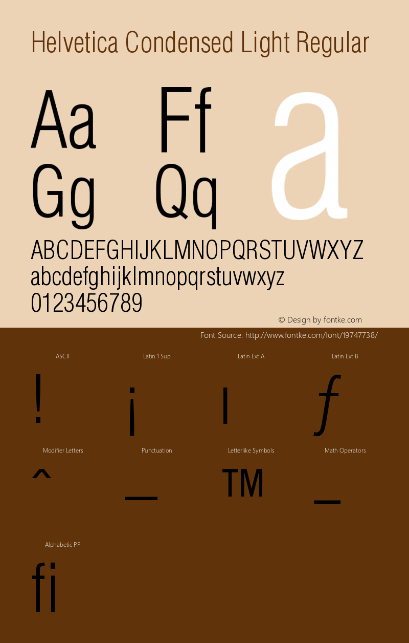 Helvetica-Condensed-Light 001.002图片样张