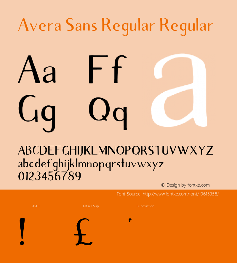 Avera Sans Regular Regular 001.001图片样张