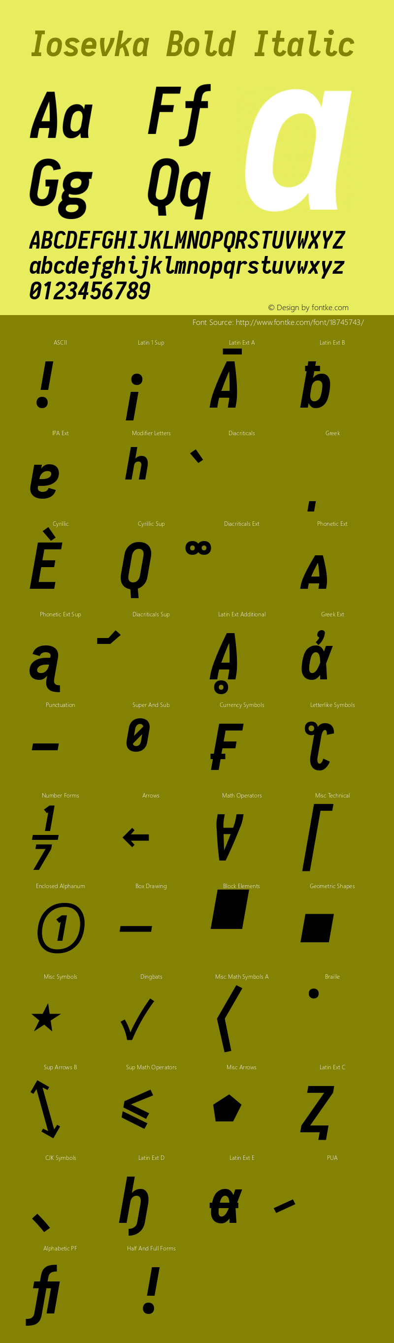 Iosevka Bold Italic 1.10.3图片样张