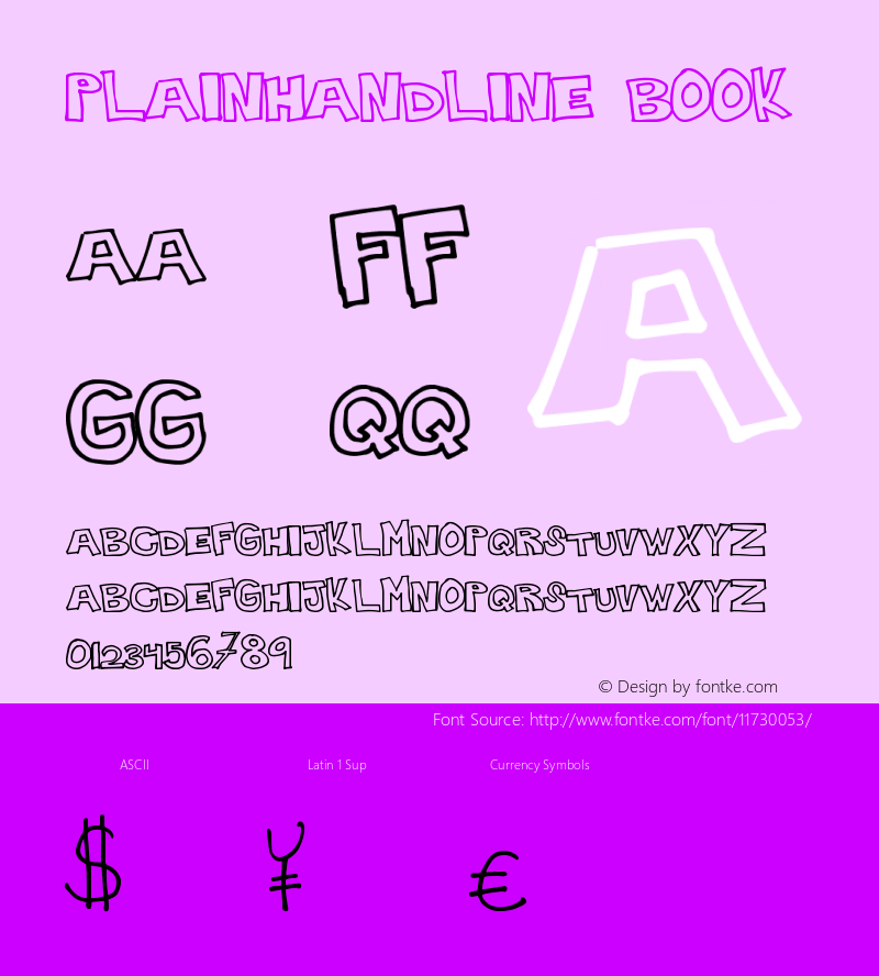 PlainHandline Book Version 1.00 November 22, 20图片样张