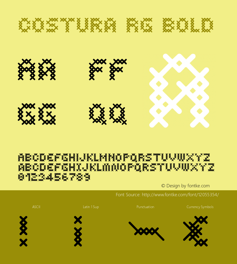 Costura Rg Bold Version 2.210;PS 002.021;hotconv 1.0.38图片样张