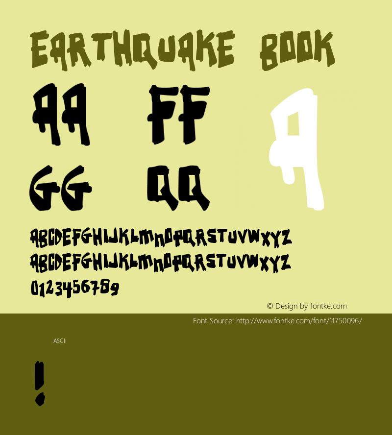 Earthquake Book Version 2图片样张