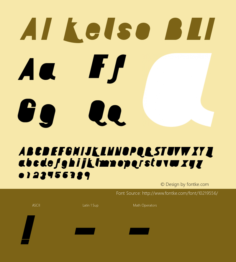 AI kelso BLI Fontographer 4.7 9/16/07 FG4M­0000002045图片样张