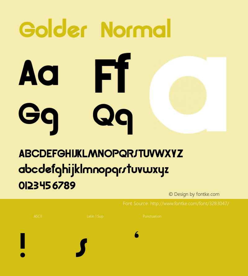 Golder Normal 1.0 Wed Jun 15 09:01:21 1994图片样张