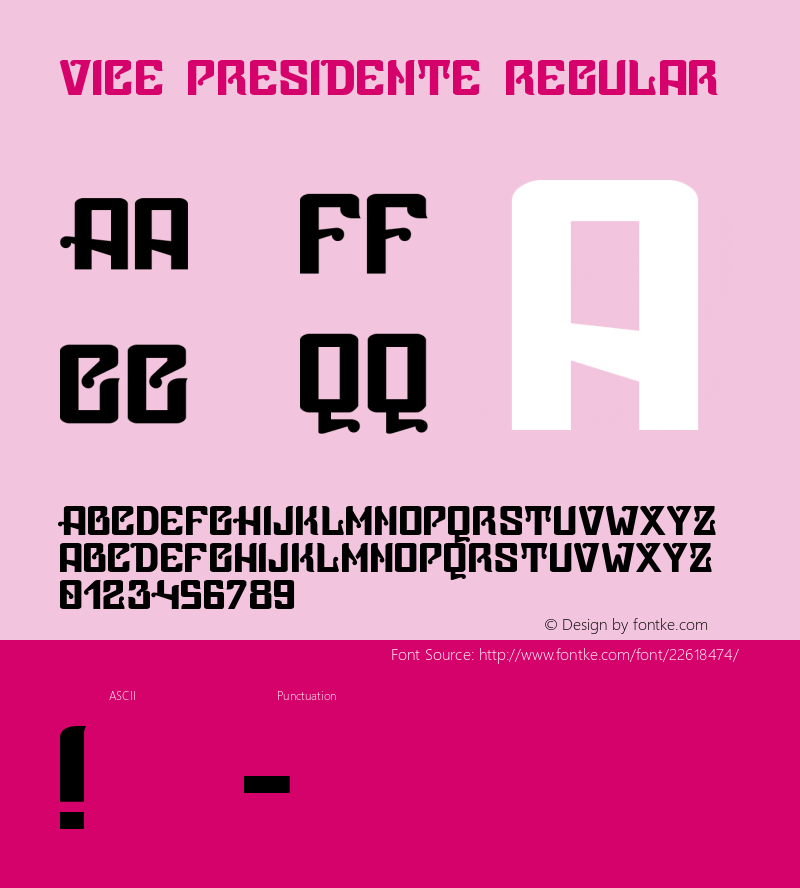 Vice Presidente Macromedia Fontographer 4.1 2001.01.02.图片样张