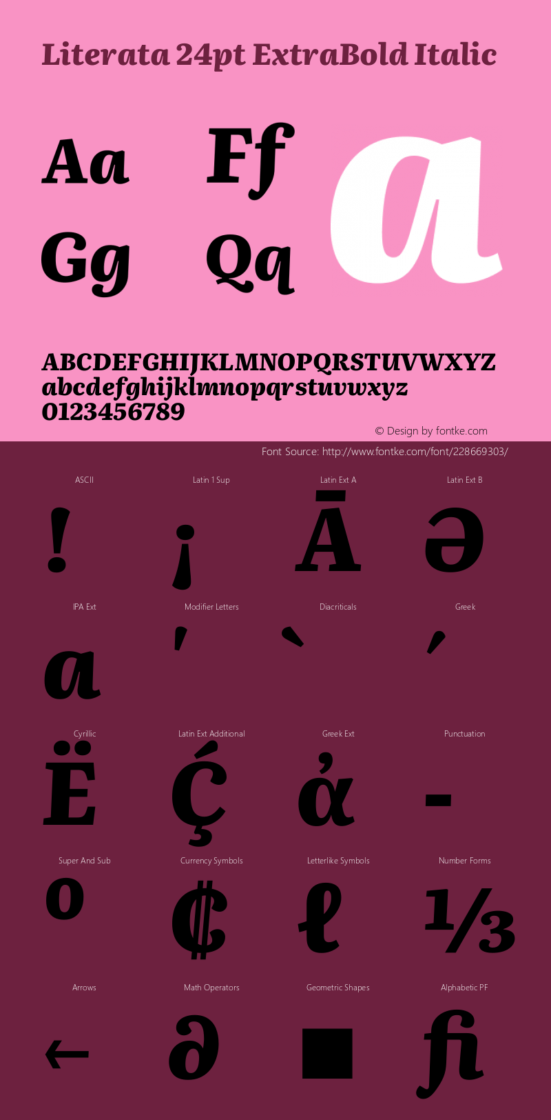 Literata 24pt ExtraBold Italic Version 3.002图片样张