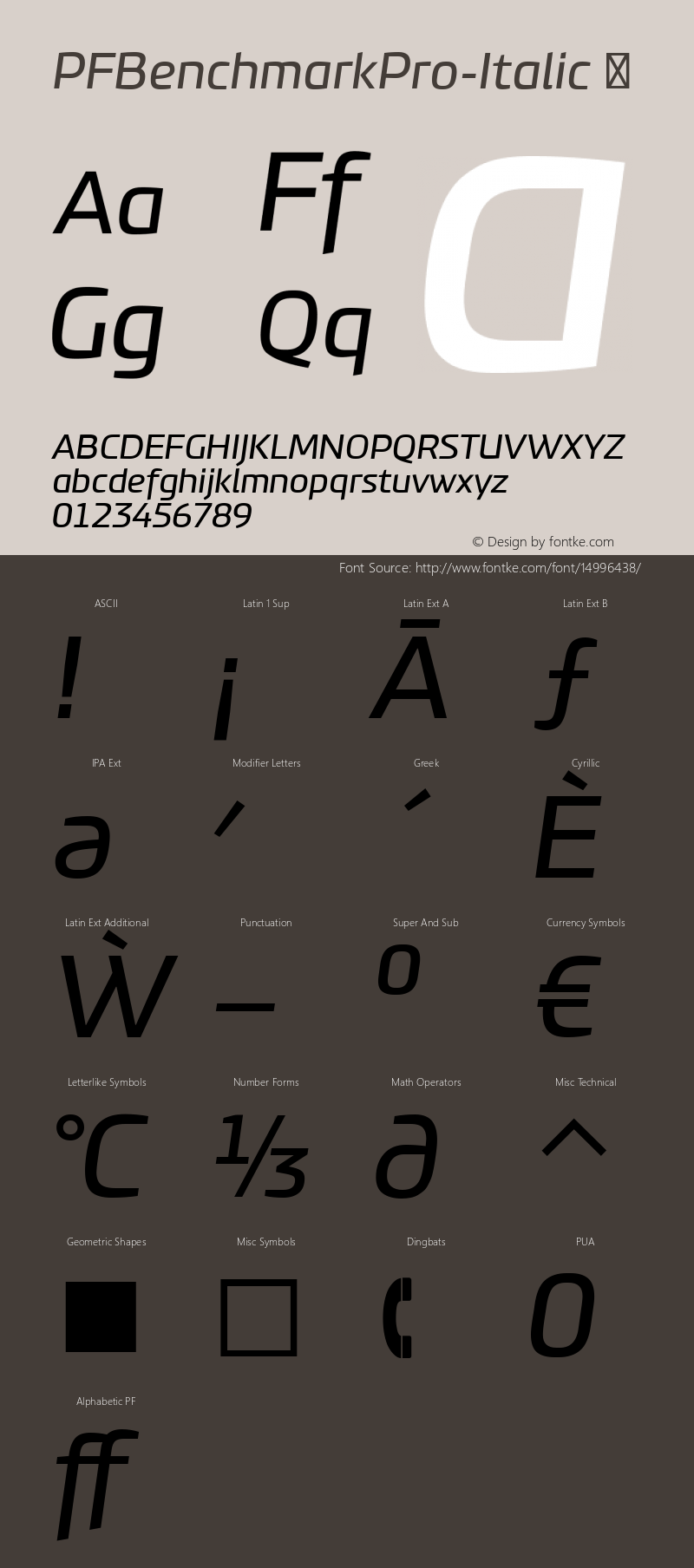 PFBenchmarkPro-Italic ☞ Version 1.000;com.myfonts.easy.parachute.pf-benchmark-pro .italic.wfkit2.version.4jRU图片样张