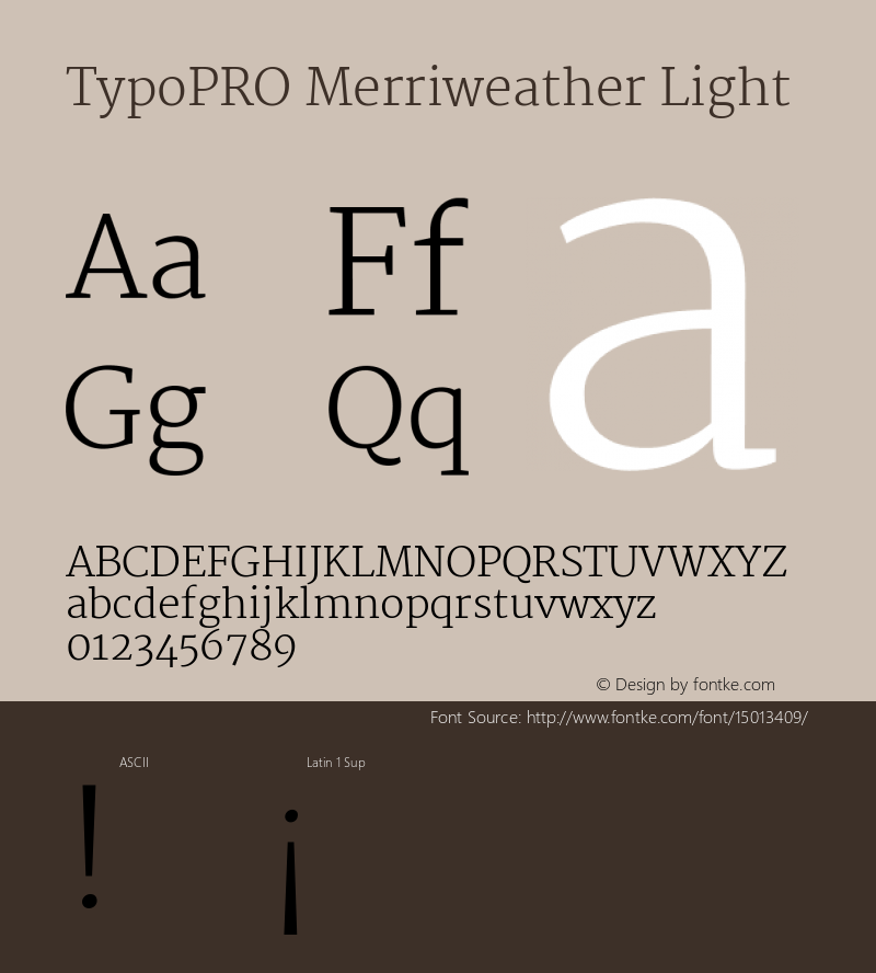 TypoPRO Merriweather Light Version 1.003图片样张