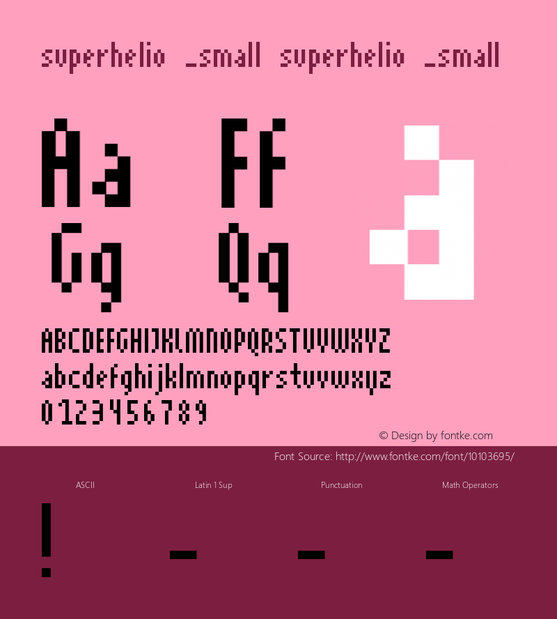 superhelio _small superhelio _small Macromedia Fontographer 4.1.5 06.10.2001图片样张