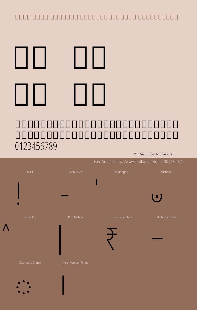 Noto Sans Kannada ExtraCondensed ExtraLight Version 2.002; ttfautohint (v1.8) -l 8 -r 50 -G 200 -x 14 -D knda -f none -a qsq -X 