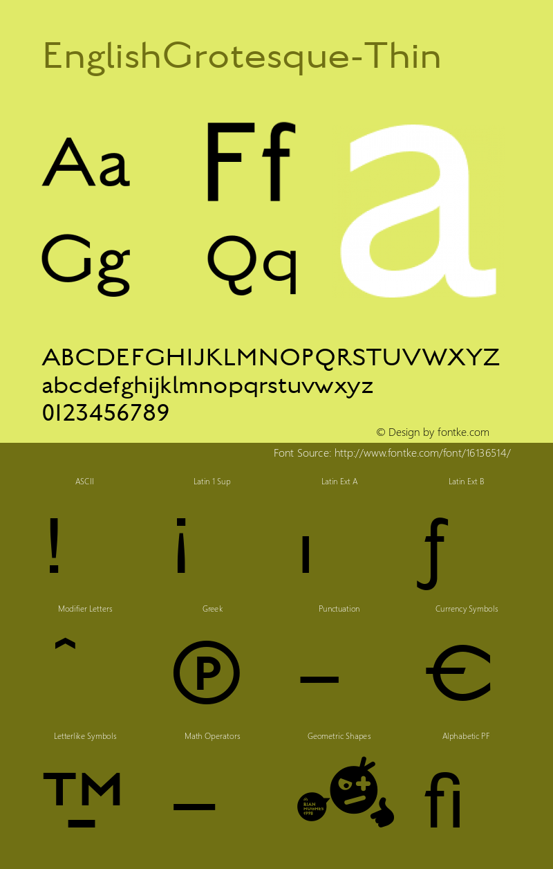 EnglishGrotesque-Thin ☞ 001.000;com.myfonts.easy.device.english-grotesque.thin.wfkit2.version.3RDy图片样张