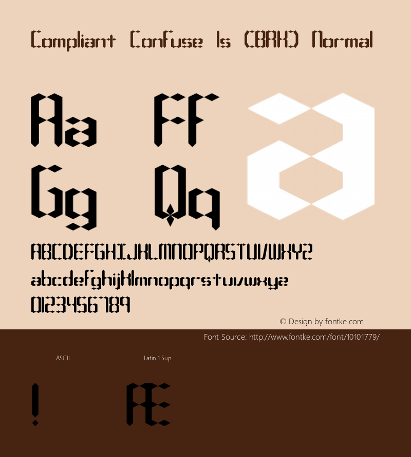 Compliant Confuse 1s (BRK) Normal Version 3.01图片样张