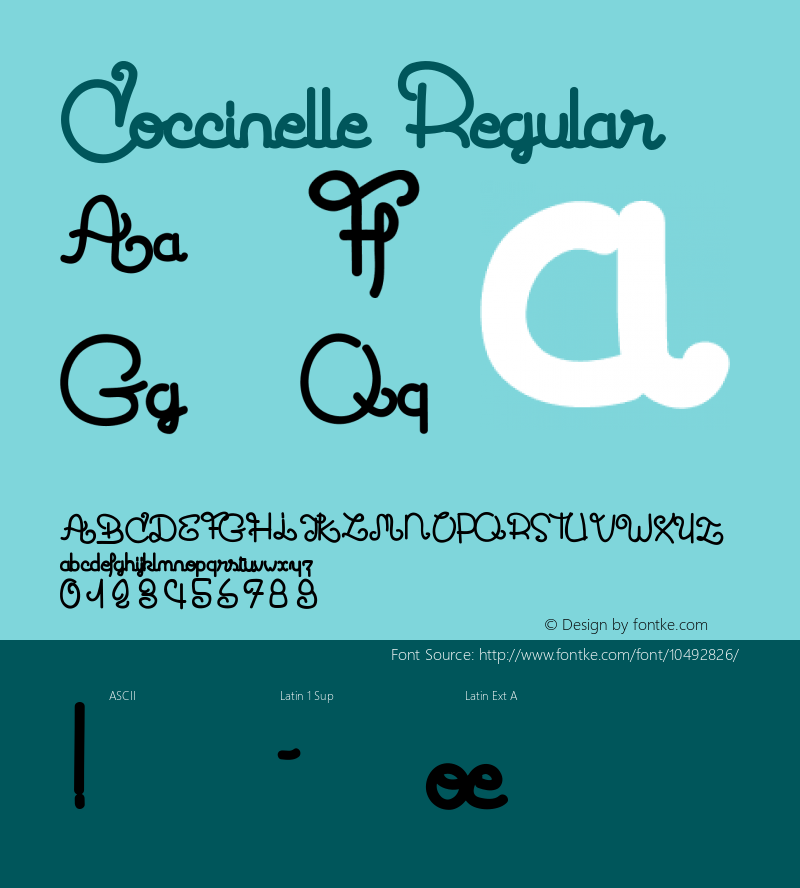 Coccinelle Regular Version 001.000图片样张