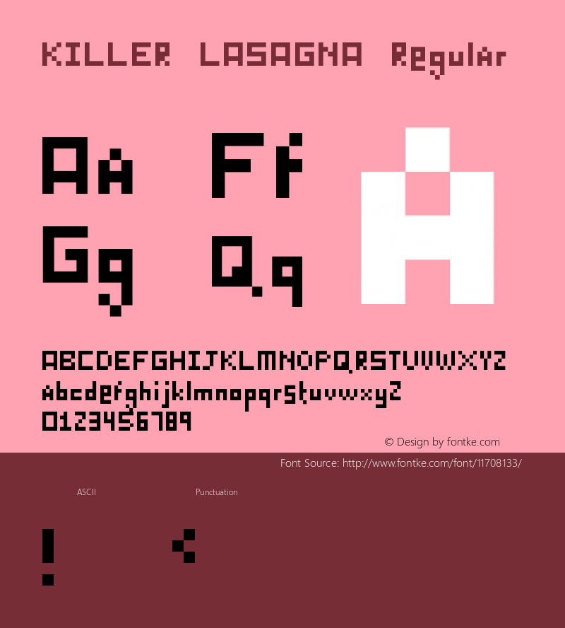 KILLER LASAGNA Regular Version 1.0图片样张