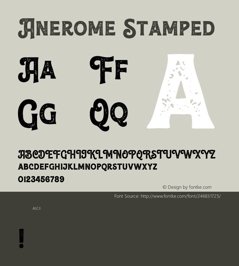 Anerome-Stamped Version 1.000图片样张