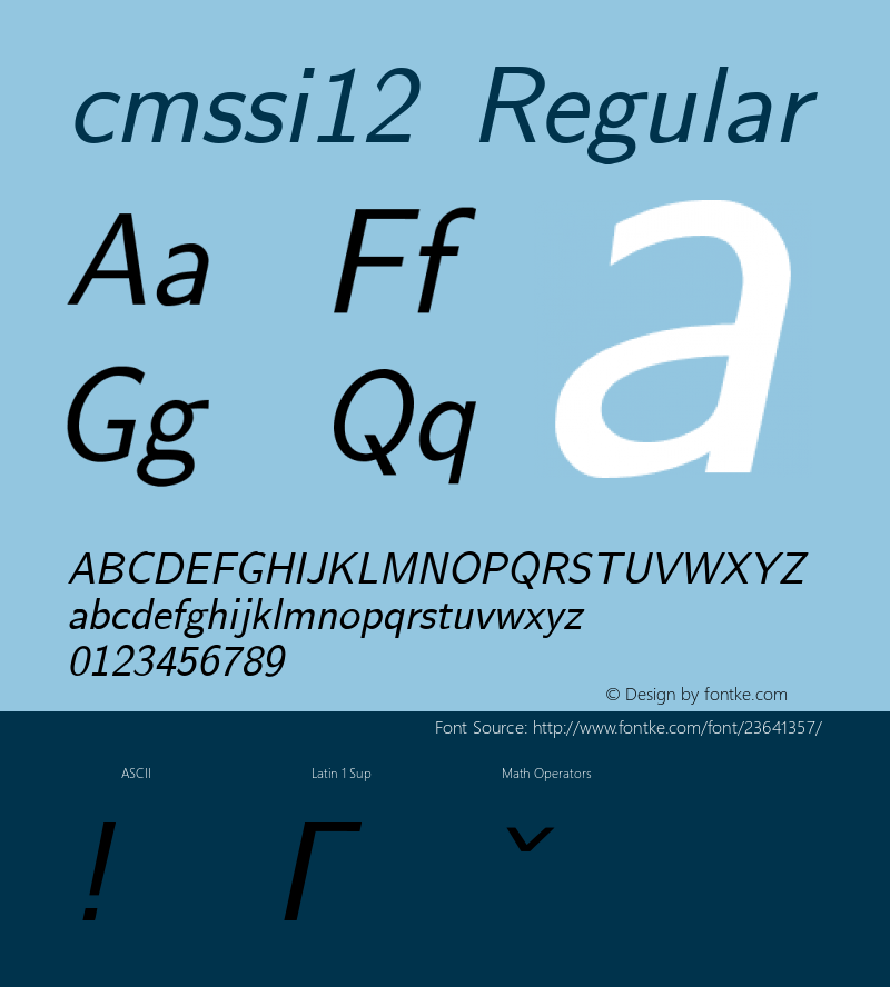 cmssi12 1.000图片样张