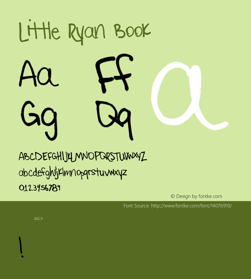 Little Ryan Book Version 1.00 March 3, 2010,L图片样张