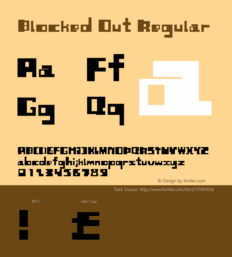 Blocked Out Regular Version 1.00 2012图片样张